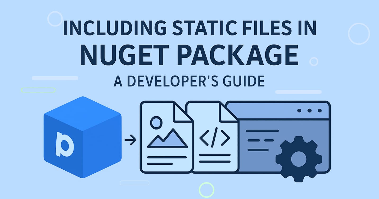 Including Static Files in a NuGet Package: A Developer's Guide